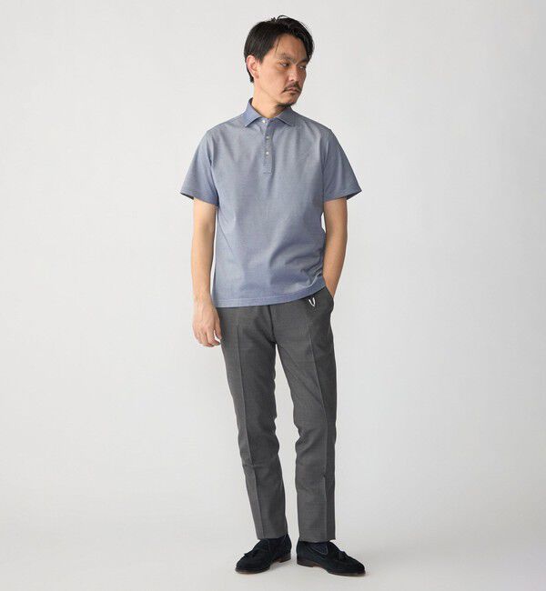 SHIPS「SHIPS:〈FUNCTION〉I Cotoni di Albini ショート スリーブ ポロシャツ」|ポロシャツ|