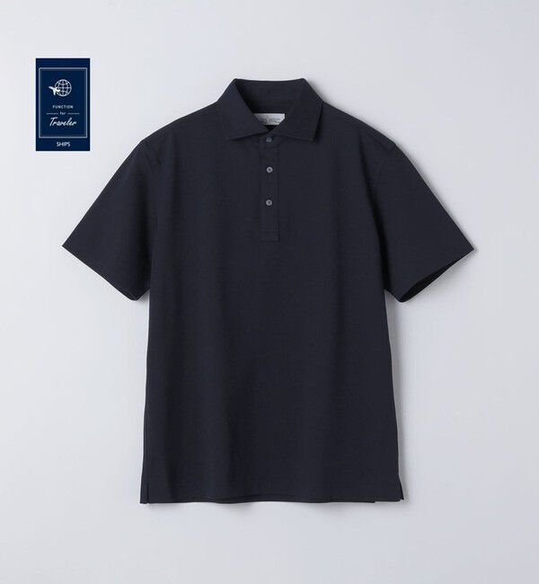 SHIPS「SHIPS:〈FUNCTION〉I Cotoni di Albini ショート スリーブ ポロシャツ」|ポロシャツ|
