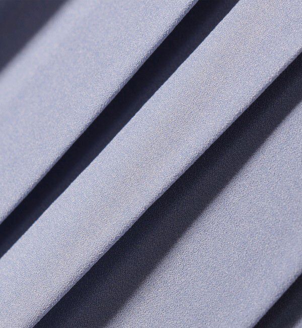 SHIPS for women「《予約》【WEB限定】〈手洗い可能〉ストレッチ ジョーゼット プリーツ スキッパー ブラウス」|シャツ・ブラウス|