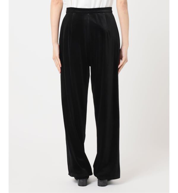 OUTDOOR PRODUCTS Usual Things「ベロアフレアパンツ」|スラックス|