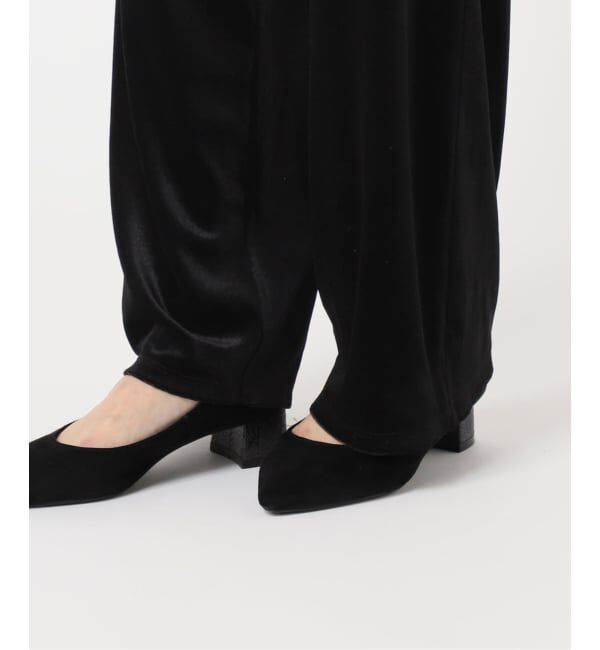 OUTDOOR PRODUCTS Usual Things「ベロアフレアパンツ」|スラックス|