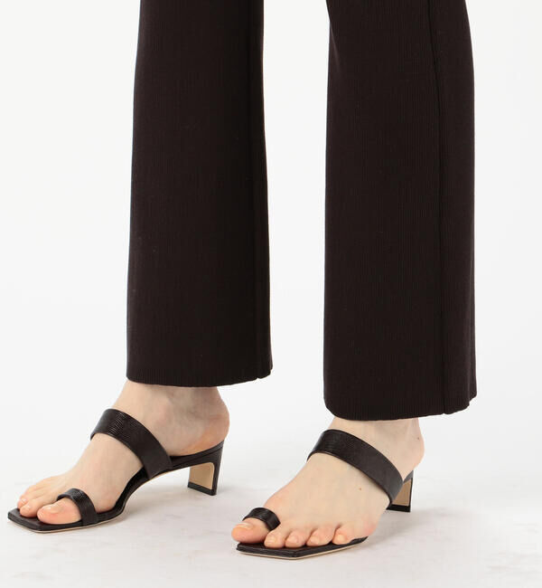 Ballsey「コットンストレッチリブ セミフレアパンツ」|その他|