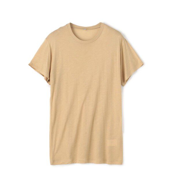 TOMORROWLAND BUYING WEAR「BASE RANGE バンブー クルーネックプルオーバー」|Tシャツ・カットソー|41 ライトベージュ