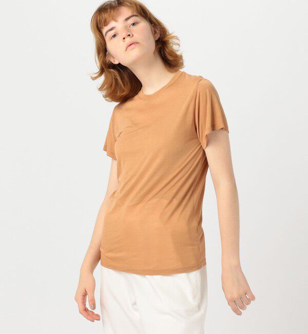 TOMORROWLAND BUYING WEAR「BASE RANGE バンブー クルーネックプルオーバー」|Tシャツ・カットソー|