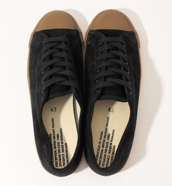 TOMORROWLAND GOODS「【別注】REPRODUCTION OF FOUND&times;TOMORROWLAND ブリティッシュアーミートレーナー」|スニーカー|