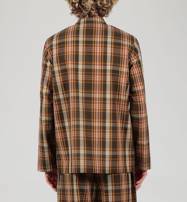 TOMORROWLAND MENS「クレープコットン コックジャケット」|ブルゾン・スタジャン|