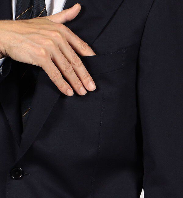 TOMORROWLAND MENS「ウールツイル シングルブレステッド2Bジャケット E.Zegna」|テーラードジャケット|