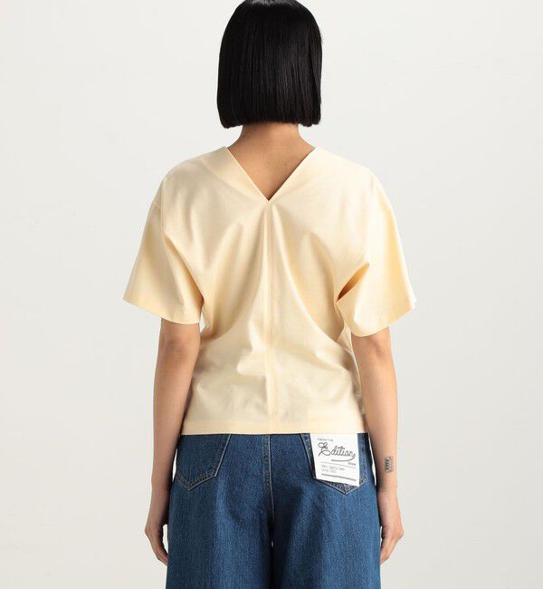 Edition「VネックフラットTシャツ」|Tシャツ・カットソー|