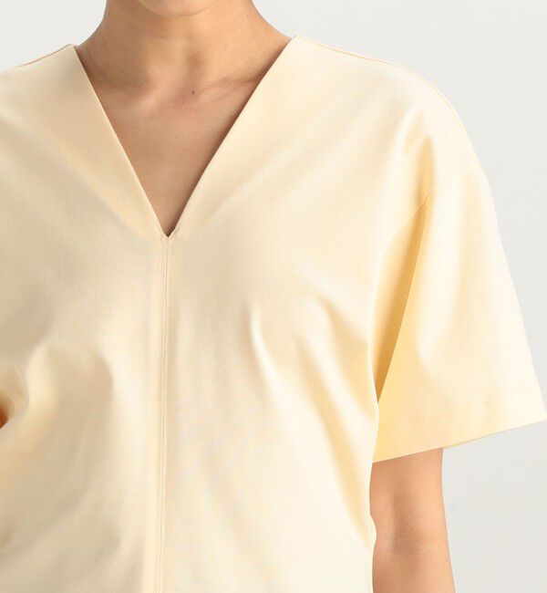 Edition「VネックフラットTシャツ」|Tシャツ・カットソー|