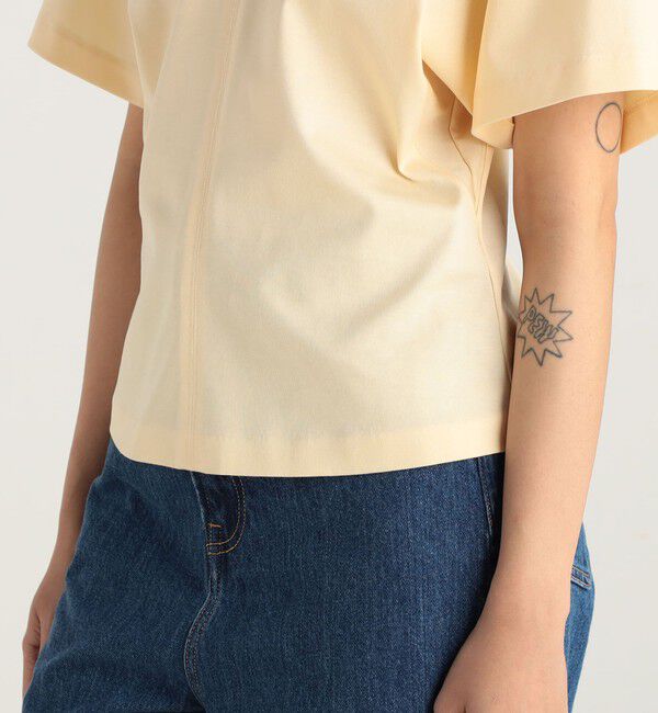 Edition「VネックフラットTシャツ」|Tシャツ・カットソー|