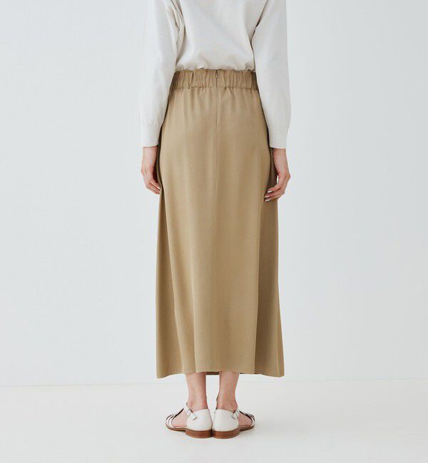 GALERIE VIE「シルキートリコチン Aラインスカート」|スカート|