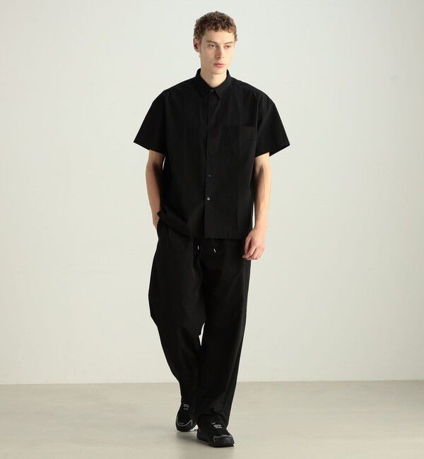 Edition「オーガニックタイプライターハーフスリーブシャツ」|シャツ・ブラウス|