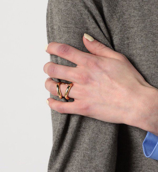 TOMORROWLAND GOODS「LIE STUDIO ALMA ゴールドリング」|リング|