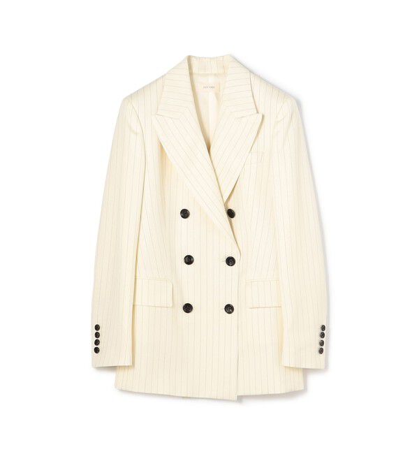 DES PRES「ウールドスキン ダブルブレスレッドジャケット」|テーラードジャケット|12 ホワイト系