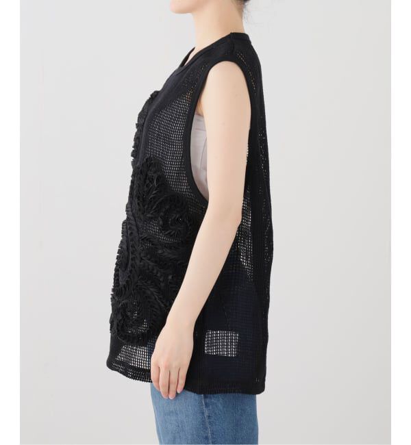  「TAAKK MESH EMBROIDERY TANK TOP TA26SS-JR075：カットソー」|Tシャツ・カットソー|