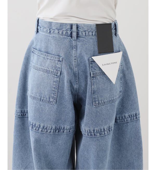  「LIVINGTONE COLETTE T-COLETTE-10：デニムパンツ」|デニム|