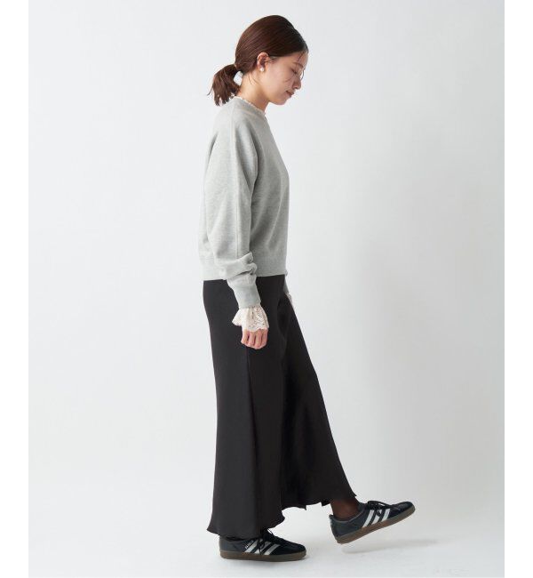 IENA「《追加9》ダブルサテンスカート」|スカート|