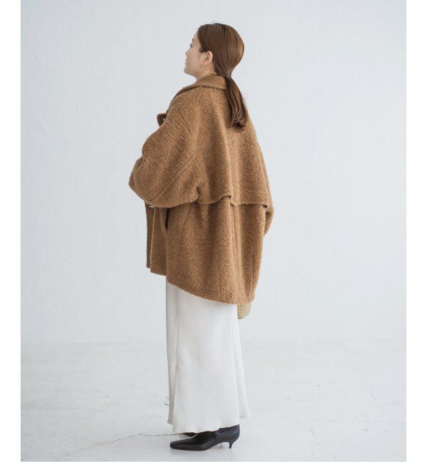 IENA「《追加9》ダブルサテンスカート」|スカート|