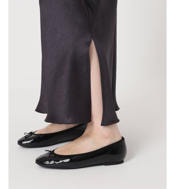 IENA「《追加9》ダブルサテンスカート」|スカート|