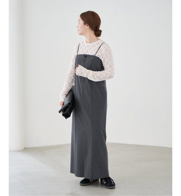 IENA「《追加3》ペイズリー ストレッチレースプルオーバー」|Tシャツ・カットソー|