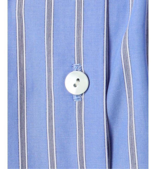 SLOBE IENA「《一部WEB・店舗限定カラーあり》タイプライターフリルカラーブラウス」|シャツ・ブラウス|