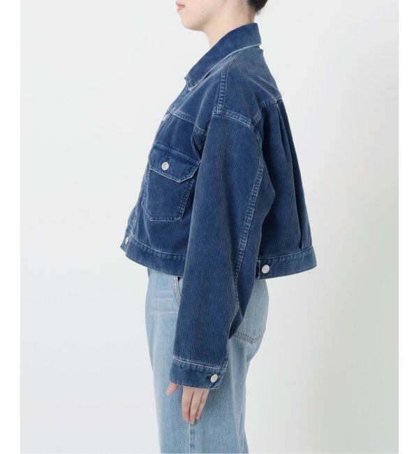 IENA LA BOUCLE「IENA LA BOUCLE インディゴコーデュロイブルゾン」|その他|
