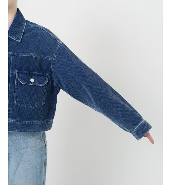 IENA LA BOUCLE「IENA LA BOUCLE インディゴコーデュロイブルゾン」|その他|