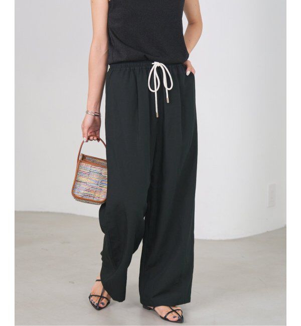 IENA「リネン混イージーパンツ」|その他|