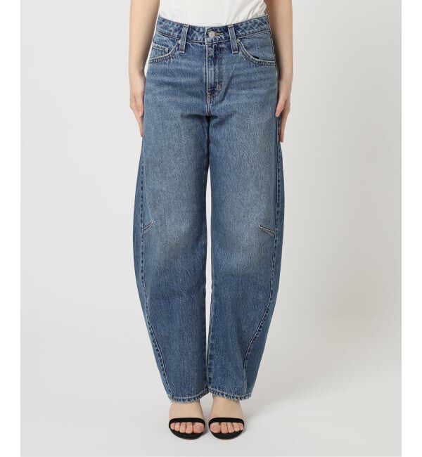 SLOBE IENA「Levi&rsquo;s/リーバイス SLOBE別注 BAGGY DAD BARREL デニムパンツ」|デニム|