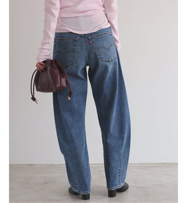 SLOBE IENA「Levi&rsquo;s/リーバイス SLOBE別注 BAGGY DAD BARREL デニムパンツ」|デニム|