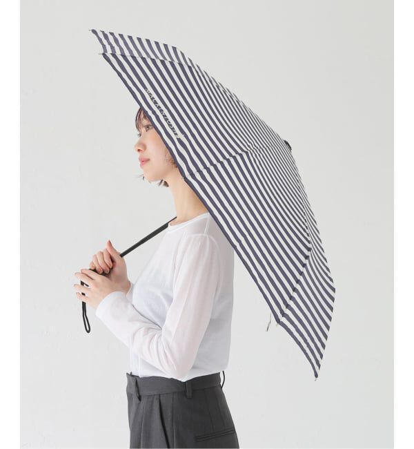 IENA「MACKINTOSH/マッキントッシュ FOLDING UMBRELLA STRIPE 傘 A242CL0027UBUJ」|傘|