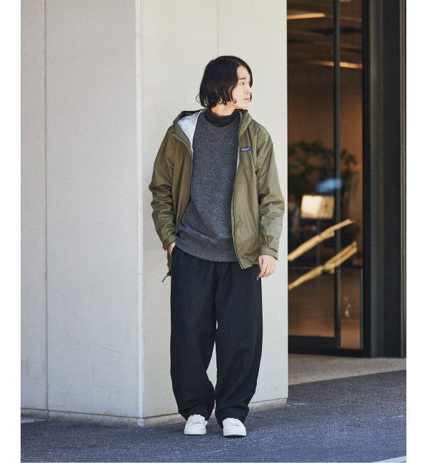 EDIFICE「【LOOPWHEELER for LOWERCASE】別注 ツリアミウール ルーズスウェット」|スウェット・ジャージ|