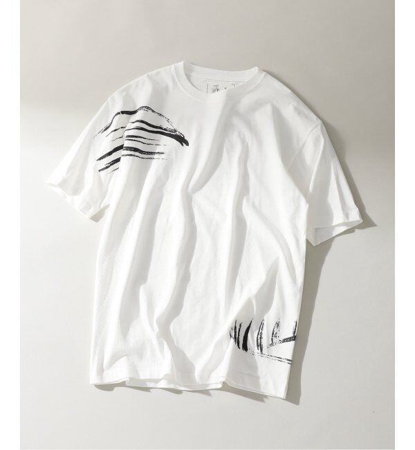 Paris Saint-Germain「【隈 研吾 &times; Paris Saint-Germain】グラフィックプリント Tシャツ」|Tシャツ・カットソー|ホワイト