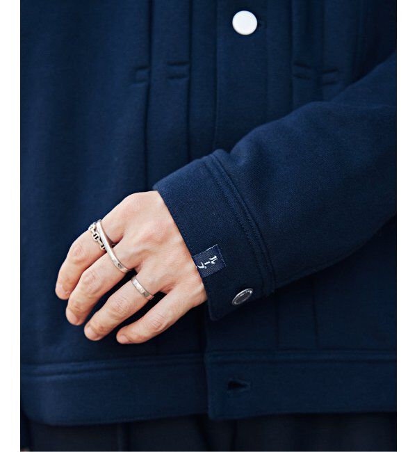 EDIFICE「【LOOPWHEELER for LOWERCASE &times; POGGYTHEMAN】別注 スウェット トラッカージャケット」|その他|