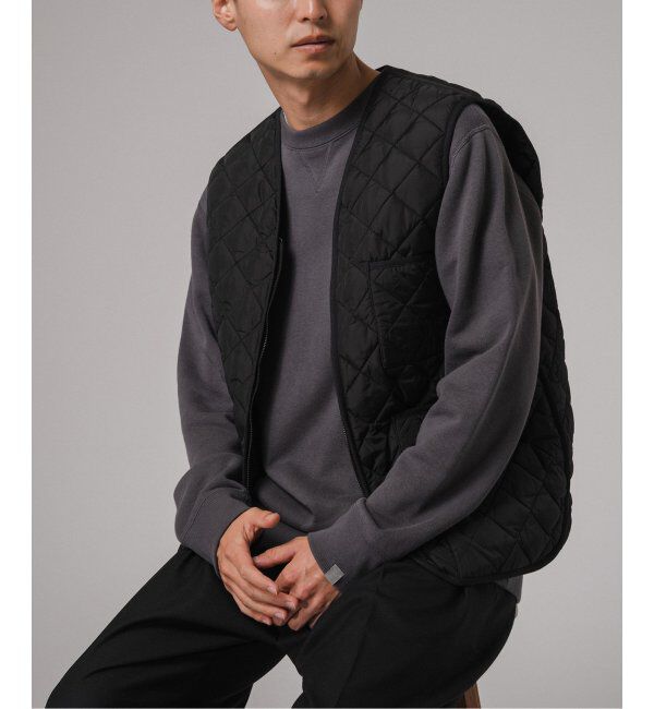 EDIFICE「Barbour for MARKAWARE & EDIFICE 別注 QUILTING VEST」|ダウン|