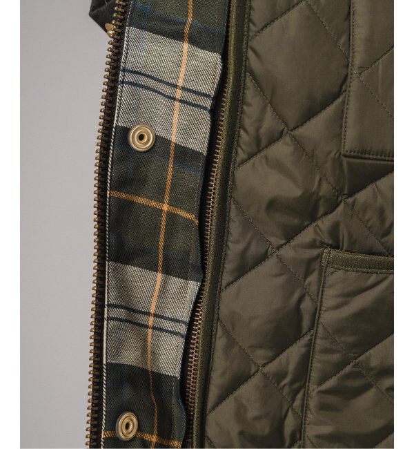 EDIFICE「Barbour for MARKAWARE & EDIFICE 別注 QUILTING VEST」|ダウン|