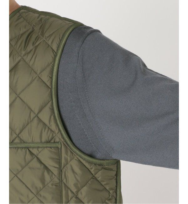 EDIFICE「Barbour for MARKAWARE & EDIFICE 別注 QUILTING VEST」|ダウン|