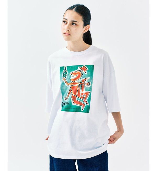 417 EDIFICE「SAVIGNAC サヴィニャック別注 French Company プリントTシャツ 1」|Tシャツ・カットソー|