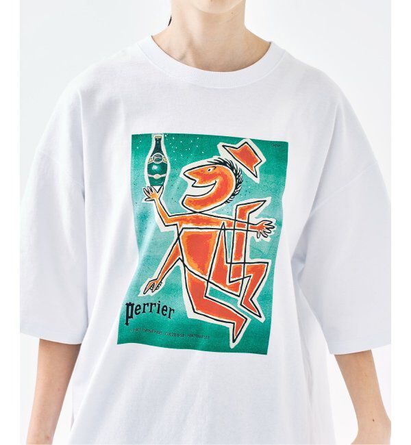 417 EDIFICE「SAVIGNAC サヴィニャック別注 French Company プリントTシャツ 1」|Tシャツ・カットソー|ホワイト A