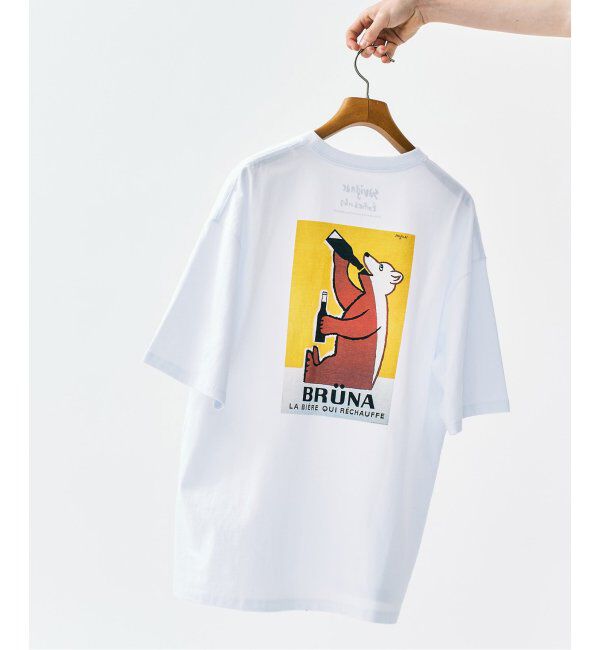 417 EDIFICE「SAVIGNAC サヴィニャック別注 French Company プリントTシャツ 1」|Tシャツ・カットソー|ホワイト B