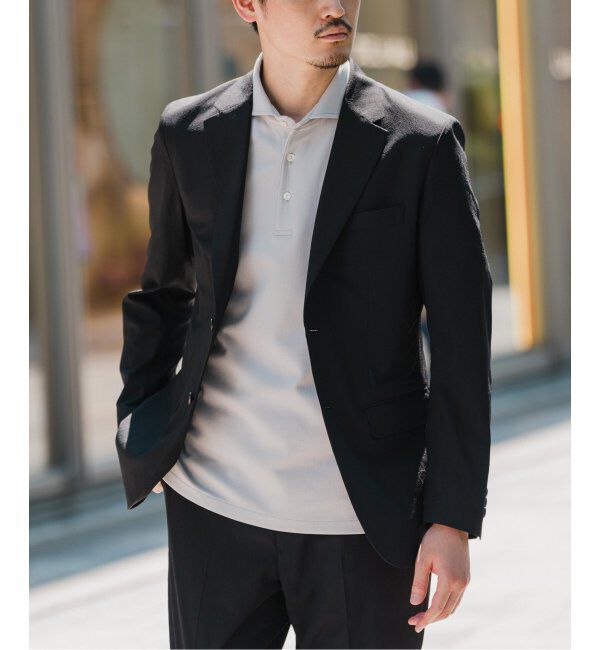EDIFICE「"高通気＆吸水速乾" BREEZE COOL AKIHA 2B ジャケット【セットアップ着用可】」|テーラードジャケット|