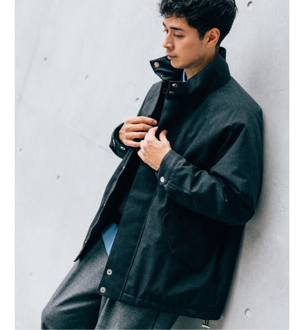 EDIFICE「MACKINTOSH(マッキントッシュ) 別注 スカイスタンドカラーダウン ジャケット」|ダウン|