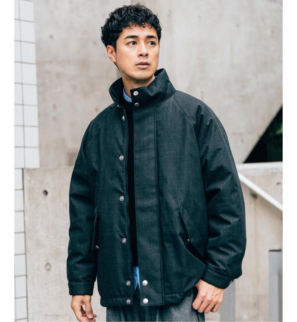 EDIFICE「MACKINTOSH(マッキントッシュ) 別注 スカイスタンドカラーダウン ジャケット」|ダウン|