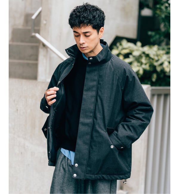 EDIFICE「MACKINTOSH(マッキントッシュ) 別注 スカイスタンドカラーダウン ジャケット」|ダウン|