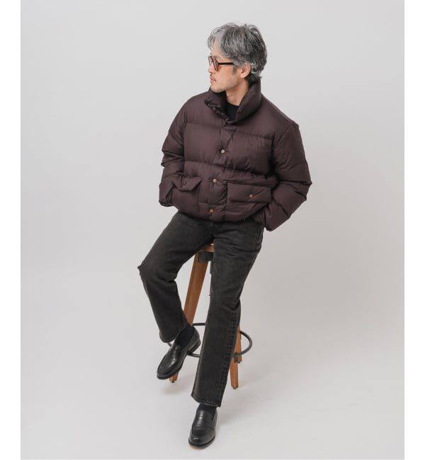 EDIFICE「E. MICRO LIP ダウンブルゾン」|ダウン|