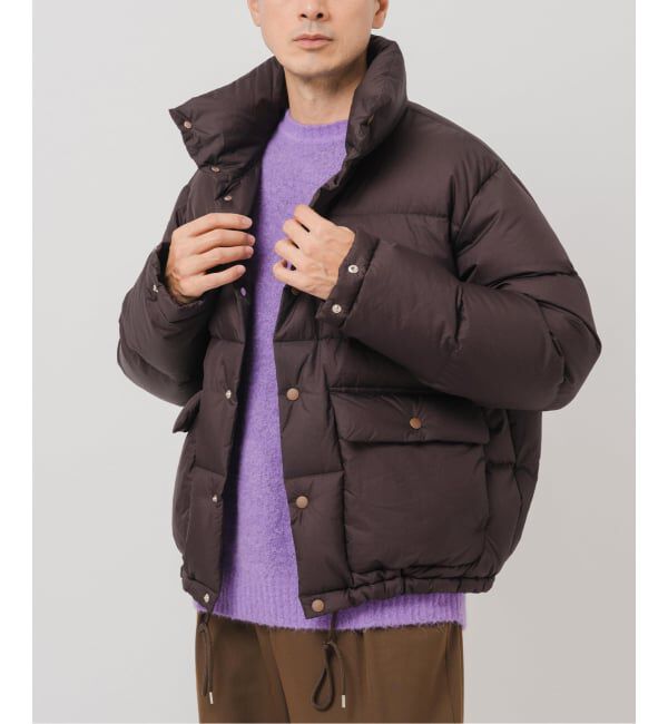 EDIFICE「E. MICRO LIP ダウンブルゾン」|ダウン|