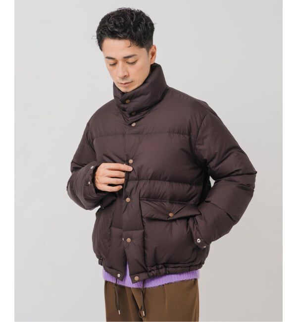 EDIFICE「E. MICRO LIP ダウンブルゾン」|ダウン|