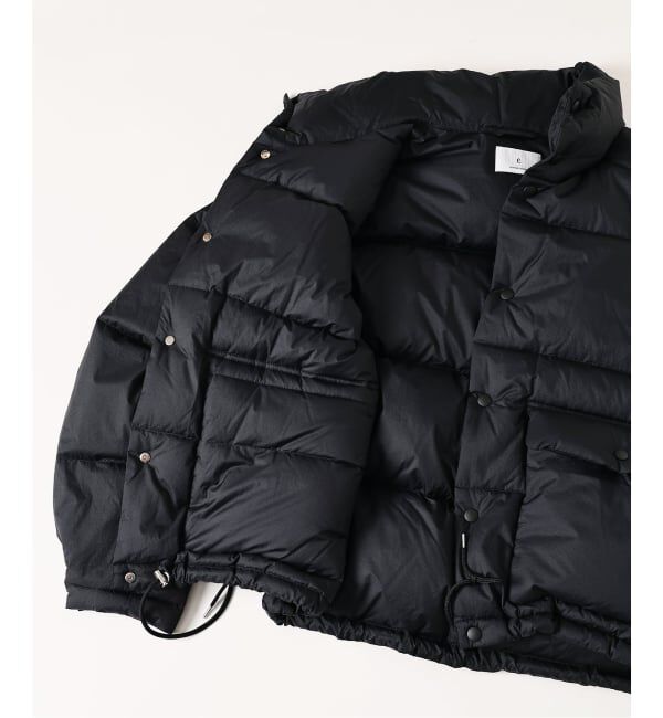 EDIFICE「E. MICRO LIP ダウンブルゾン」|ダウン|