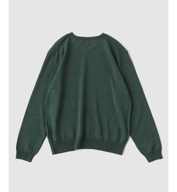 EDIFICE「ENCOMIN（インカミング) KNITTED V NECK JUMPER」|ニット・セーター|