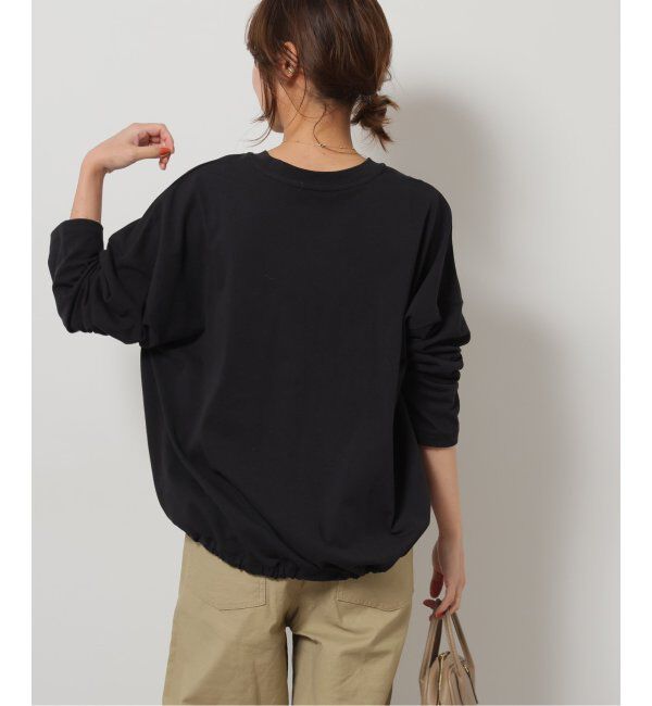 JOURNAL STANDARD relume「《追加》ギャザーヘムロングスリーブ」|Tシャツ・カットソー|